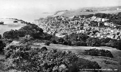 View from East Hill towards West Hill c1935